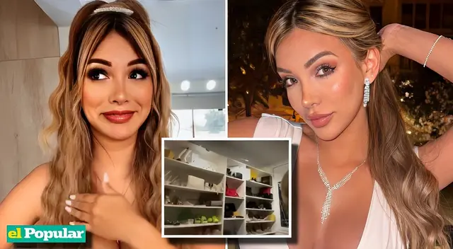 Ante las cámaras de América Hoy, Paula Manzanal enlazó desde su nuevo departamento y se emocionó al mostrar su lujoso armario.