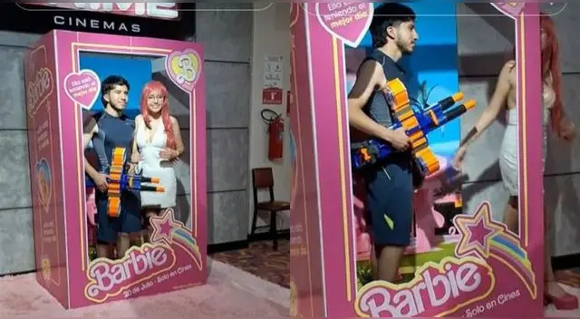 Joven se disfrazó de Max Steel para ver Barbie y particular escena se robo el show en TikTok. Joven se disfrazó de Max Steel para ver Barbie y particular escena se robo el show en TikTok.