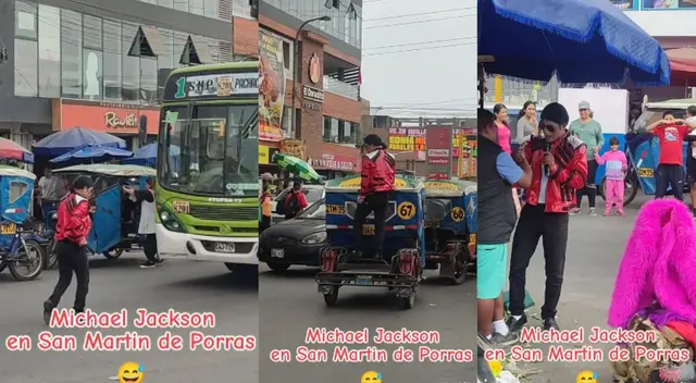 El imitador acaparó la atención con sus pasos de baile. El imitador acaparó la atención con sus pasos de baile.