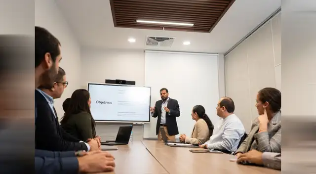 El trabajo presencial.