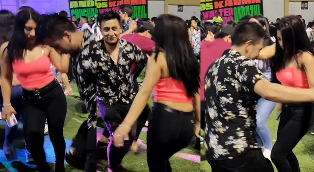 Peruanos llaman la atención por su singular forma de bailar huayno en una fiesta y es viral en TikTok.