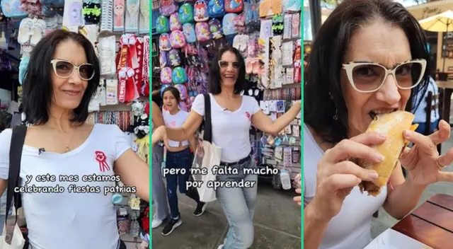 La ciudadana envió un emotivo mensaje por fiestas patrias, siendo viral en TikTok.