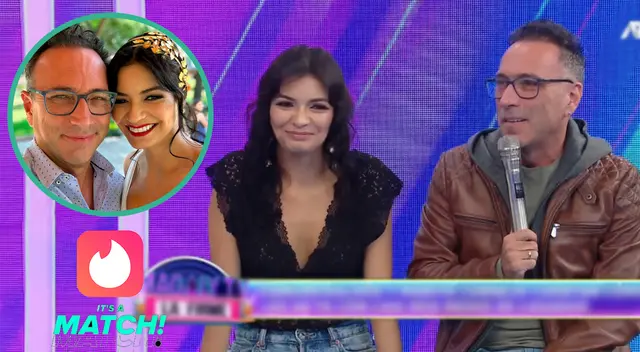 Marita Cornejo, esposa de Carlos Galdós, contó cómo es que lo conoció en Tinder.