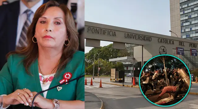 Estudiante de la PUCP que escribió “Dina asesina” podría ir a la cárcel. Estudiante de la PUCP que escribió “Dina asesina” podría ir a la cárcel.