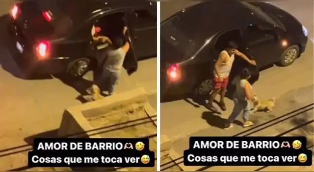 La escena dejó sorprendido a más de uno en la app china.