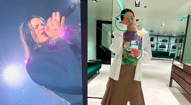 Roasalía ya no portaba anillo de Rauw Alejandro. Roasalía ya no portaba anillo de Rauw Alejandro.