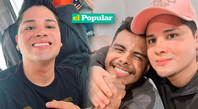 David del Águila emocionado por su compromiso.