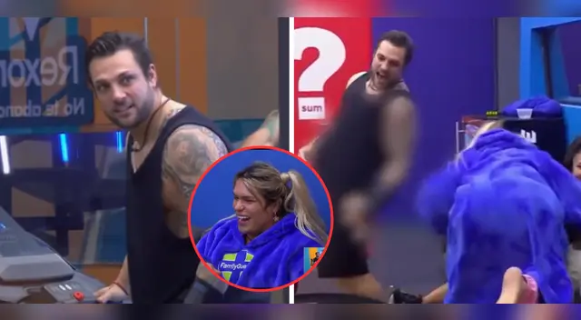 Nicola Porcella sorprende al mostrar el totó en "La casa de los famosos".