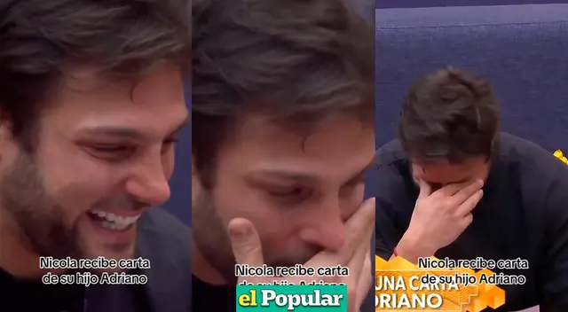 Nicola Porcella recibió carta de su hijo.