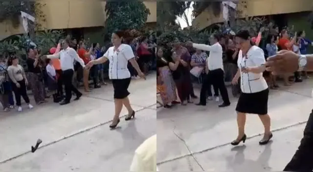 La profesora marchaba tranquila, cuando pasó lo impensado en pleno desfile y es viral en TikTok. La profesora marchaba tranquila, cuando pasó lo impensado en pleno desfile y es viral en TikTok.