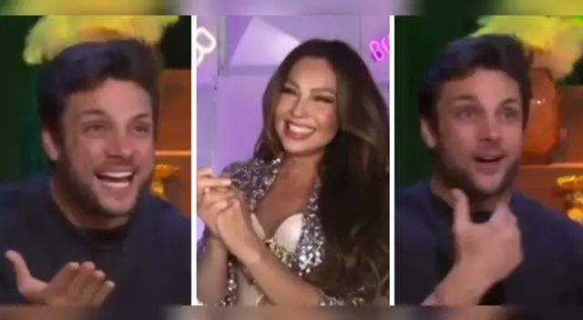 Nicola Porcella habla con Thalía por primera vez.