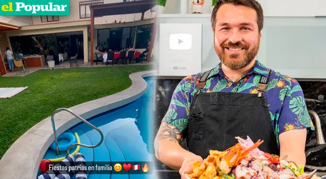 Giacomo Bocchio disfrutó de un día en familia.