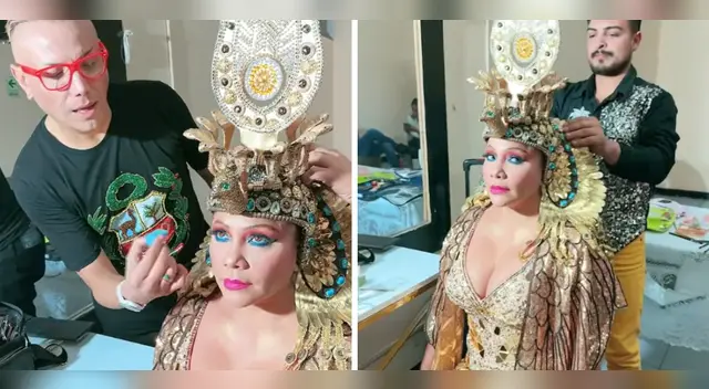 Marisol se convierte en una faraona en su concierto de 20 años. Marisol se convierte en una faraona en su concierto de 20 años.