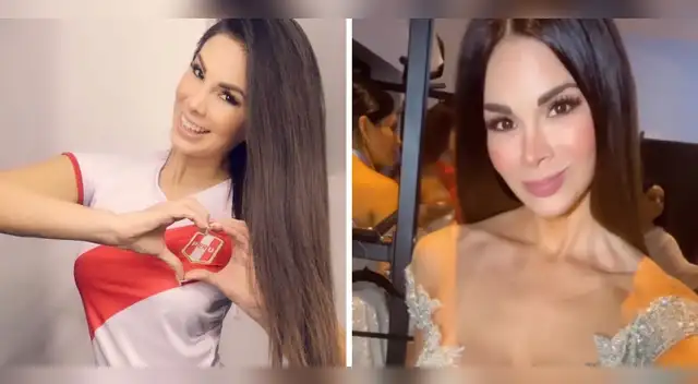 Sully Sáenz también celebra las Fiestas Patrias.