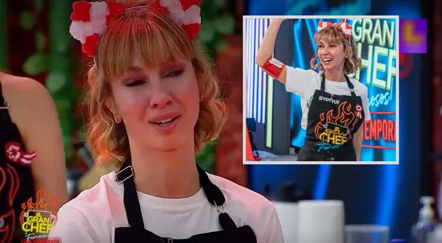 Belén Estévez se fue entre lágrimas de 'El Gran Chef Famosos'.