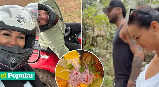 ¿Dónde fueron Angie Arizaga y Jota Benz en Fiestas Patrias?