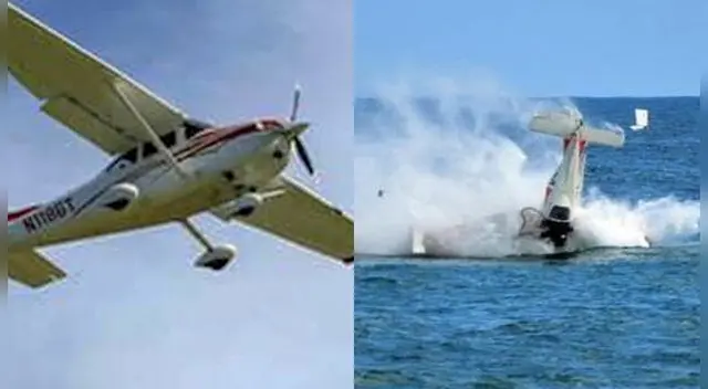 La avioneta de instrucción se estrelló en el mar este 28 de julio