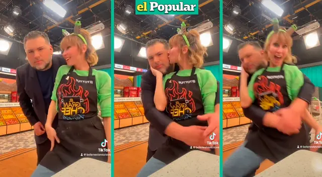 Belén Estévez y Javier Masías se mostraron cariñosos en un video TikTok.