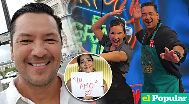 La presencia del papá de Ale Fuller, ocasionó que Katia Palma le lanze piropos durante la competencia. La presencia del papá de Ale Fuller, ocasionó que Katia Palma le lanze piropos durante la competencia.