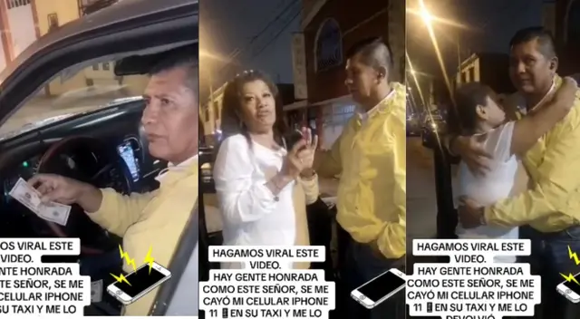 El taxista se ganó el respeto de los usuarios con su buen accionar de entregarle un objeto que no le pertenecía.