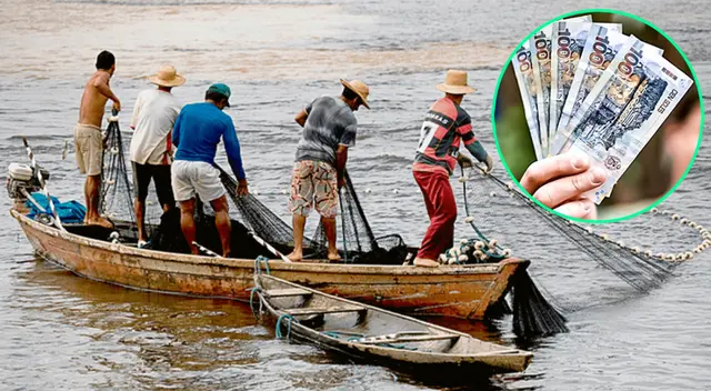 Gobierno anuncia nuevo bono para pescadores.