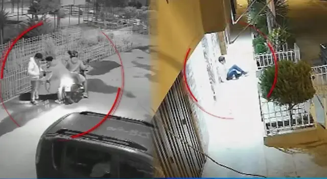 Joven víctima de delincuentes en SMP.