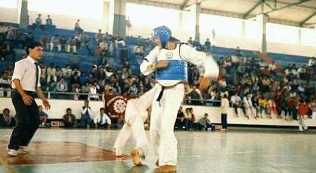  George Fuller fue campeón nacional de Taekwondo. Foto: Facebook   