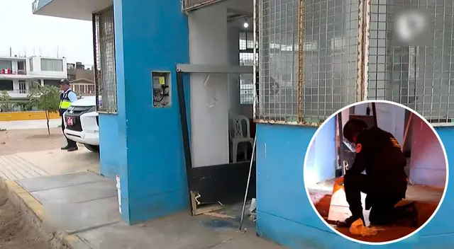 Un puesto de auxilio rápido del Serenazgo de Comas sufrió un atentado en horas de la madrugada de este lunes. Un puesto de auxilio rápido del Serenazgo de Comas sufrió un atentado en horas de la madrugada de este lunes.