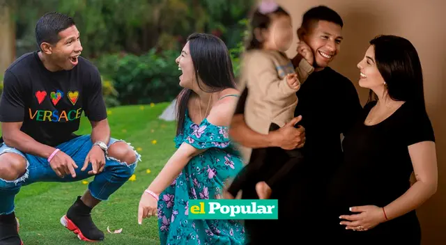 Ana Siucho y Edison Flores emocionados por su segundo bebé.