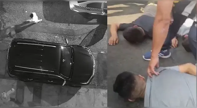 El accionar de estos delincuentes fue captado por cámaras de seguridad. El accionar de estos delincuentes fue captado por cámaras de seguridad.