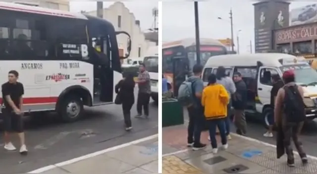 La escena se ha vuelto viral.