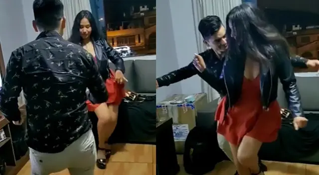 Peruanos se enfrentan en un singular duelo de huayno cajamarquino y se roban el show con sus particulares pasos. Peruanos se enfrentan en un singular duelo de huayno cajamarquino y se roban el show con sus particulares pasos.