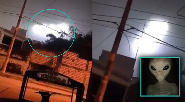 OVNI en cielo de Iquitos.