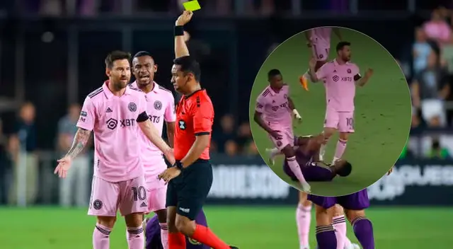 Messi recibió la primera amarilla con el Inter Miami gracias a una falta contra Wilder Cartagena. Messi recibió la primera amarilla con el Inter Miami gracias a una falta contra Wilder Cartagena.