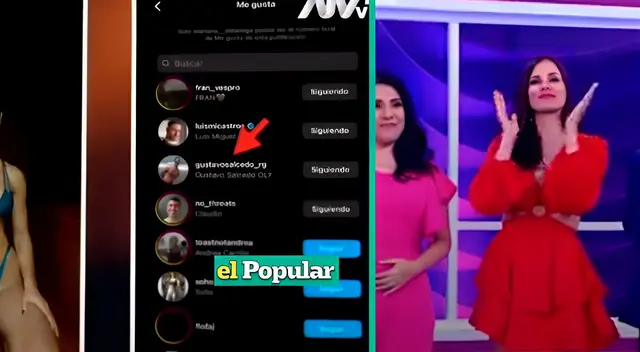 Gustavo Salcedo llenaba de likes otras fotos, pero no las de su esposa Maju Mantilla.