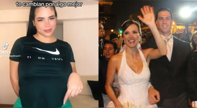Venezolana ve el ampay del esposo de Maju Mantilla y reacciona con peculiar frase en TikTok.