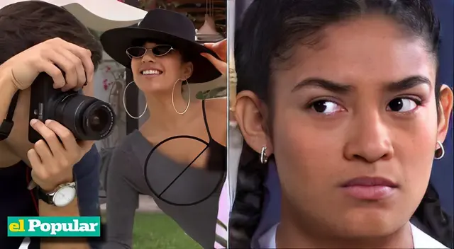 En Al fondo hay sitio, July presenció molesta como Cristobal se recurseaba como fotógrafo y plasmaba a Kimberly. ¡Uy!