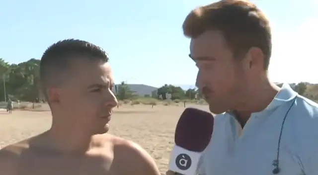 La respuesta del reportero fue viral en las redes sociales. La respuesta del reportero fue viral en las redes sociales.