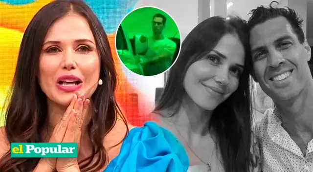 Maju Mantilla apareció en la TV tras ampay de su esposo. Maju Mantilla apareció en la TV tras ampay de su esposo.