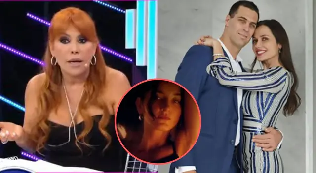 Magaly Medina opina sobre ampay de Gustavo Salcedo.