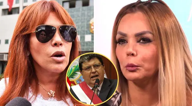Shirley Cherres revela que estuvo con Alan García y Magaly Medina duda de su versión. Shirley Cherres revela que estuvo con Alan García y Magaly Medina duda de su versión.