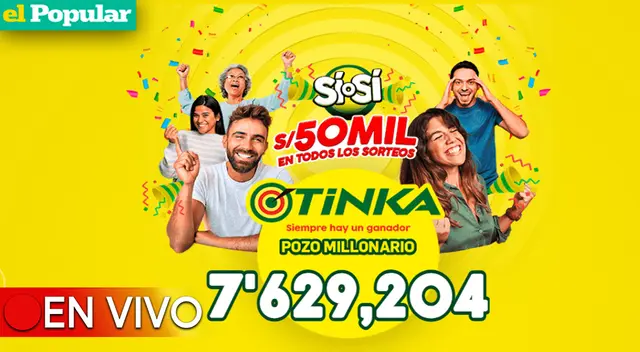 Conoce el nuevo monto del pozo millonario de la Tinka.