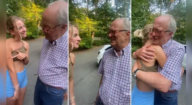 Padre con alzhéimer hace llorar a miles al ver el tatuaje que su hija le dedicó y es viral en TikTok