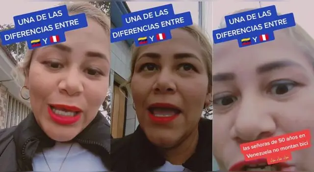 Venezolana revela una peculiar diferencia entre las señoras de 50 años de su país con las peruanas y es viral en TikTok. Venezolana revela una peculiar diferencia entre las señoras de 50 años de su país con las peruanas y es viral en TikTok.