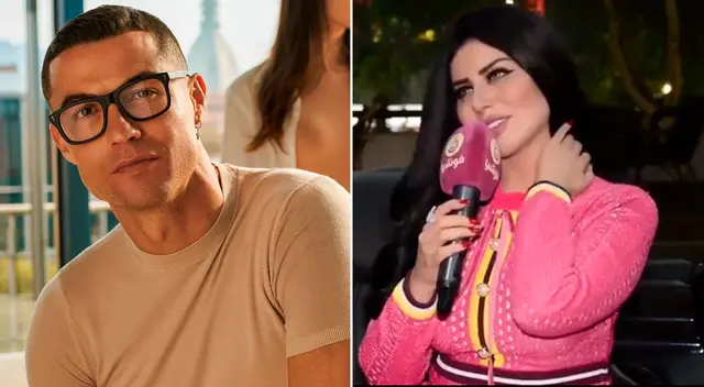 La periodista árabe quedó encantada que, por un error, haya conversado con CR7.