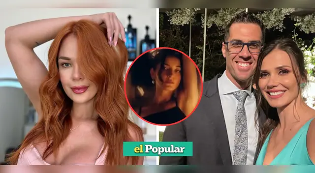 Giulliana Barrios opina sobre imágenes del esposo de Maju Mantilla, Gustavo Salcedo.