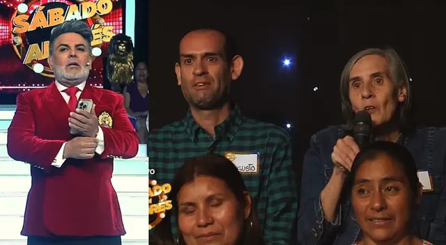 Madre e hijo se quejan con Andrés Hurtado porque no los dejaban entrar a su programa. Madre e hijo se quejan con Andrés Hurtado porque no los dejaban entrar a su programa.