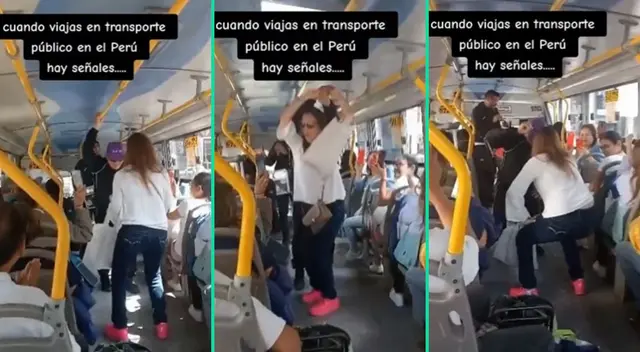En TikTok se hizo viral unos pasajeros quienes hicieron su fiesta en un bus. En TikTok se hizo viral unos pasajeros quienes hicieron su fiesta en un bus.