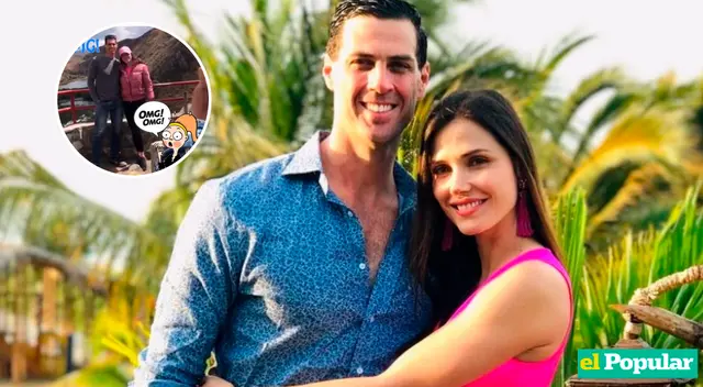 La ex Miss Perú y su esposo fueron captados en Huancaya luego del destape de Magaly Medina.