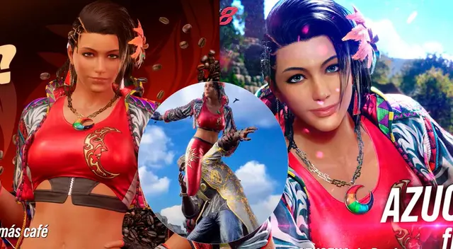 Azucena, la reina del café es la nueva integrante de la saga de videojuego japonés Tekken.